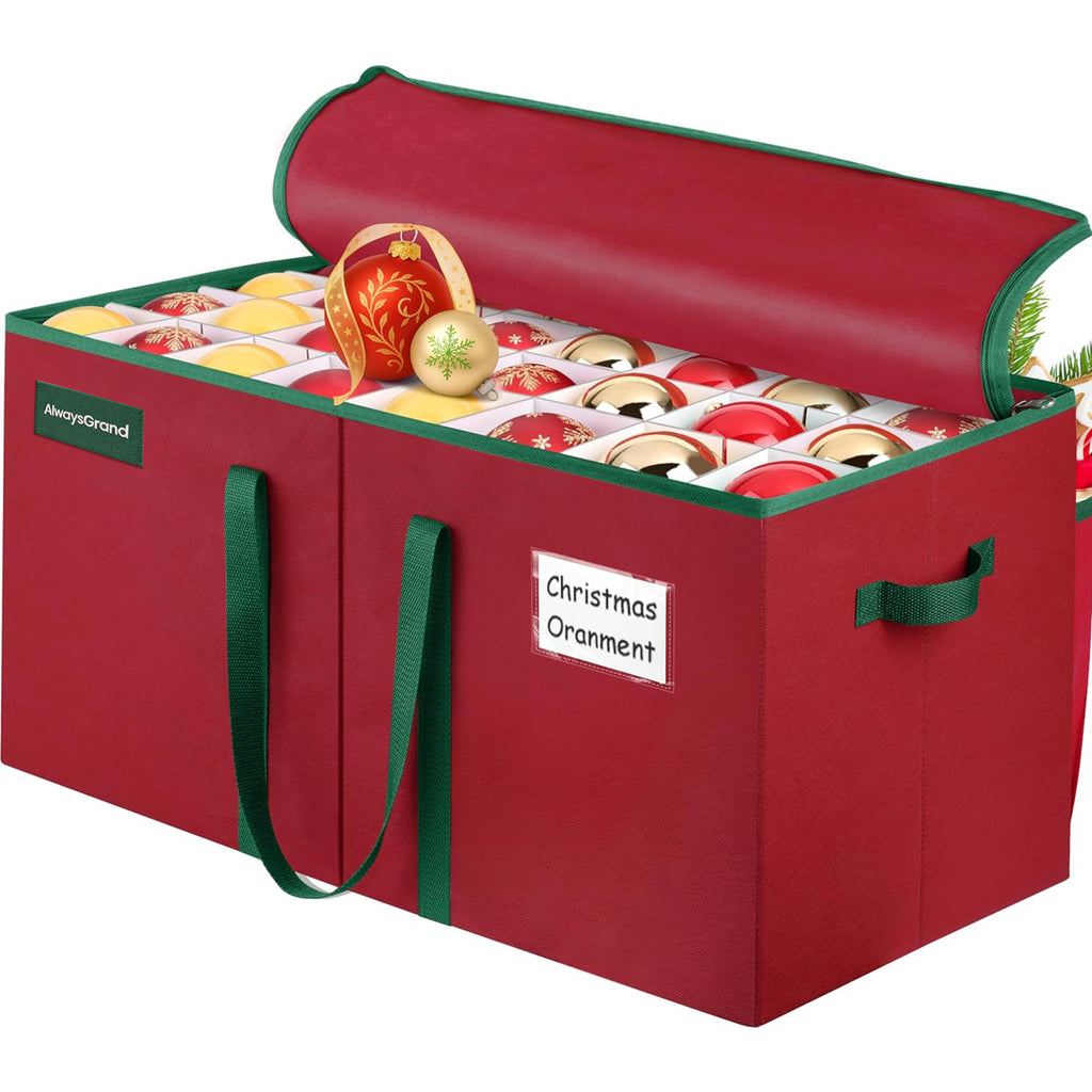 AlwaysGrand Christmas Ornament Storage Box