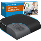 AlwaysGrand Memory Foam Office Chair Cushions for Long Sitting Hours