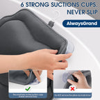 AlwaysGrand Bath Pillow with Breathable Mesh Fabric